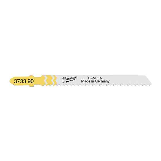 Полотна для лобзика T101BF Bi-Metal MILWAUKEE, 75мм/ крок зуба 4, (5шт), (деревина, чистий різ) Одеса