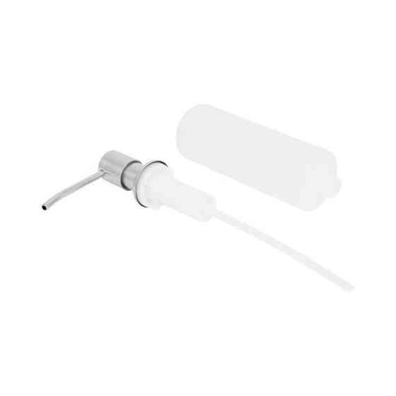 Дозатор для моющего средства Lidz Acsis LA29 Brushed Steel, круглый LDACSLA29BRU49828 Киев