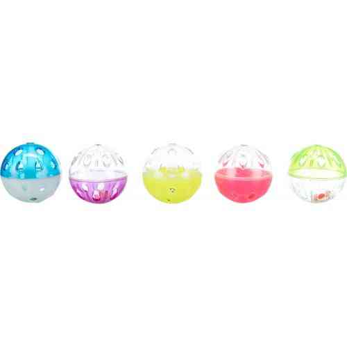 Іграшка Trixie Ball and Roll для котів м яч та валик з брязкальцем 4,5 см Київ