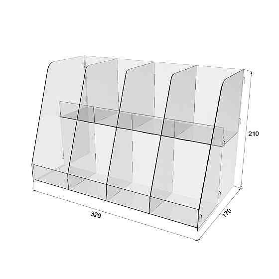 Товарна гірка EKOSTAR для чаю 330х170х210 Київ