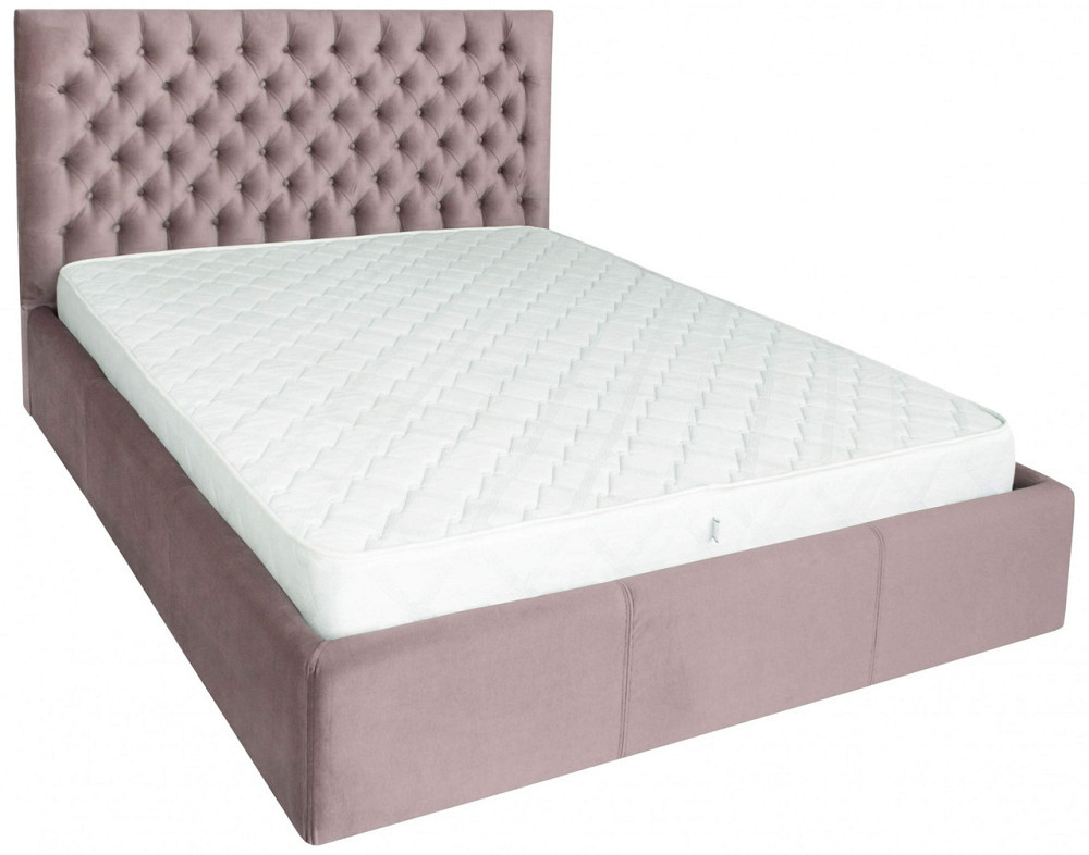 Кровать Двуспальная Cambridge Comfort 160 х 200 см Missoni 021 С подъемным механизмом и нишей для белья Темно-розовый Днепр - изображение 12