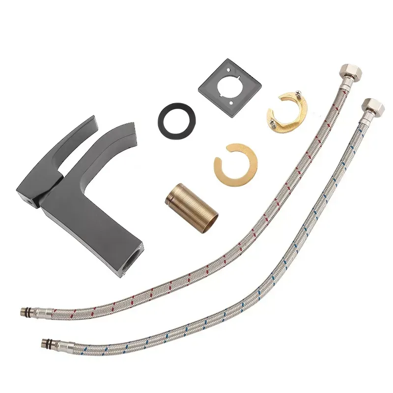 Змішувач для раковини GAPPO G1007-9, графіт Київ - фото 4