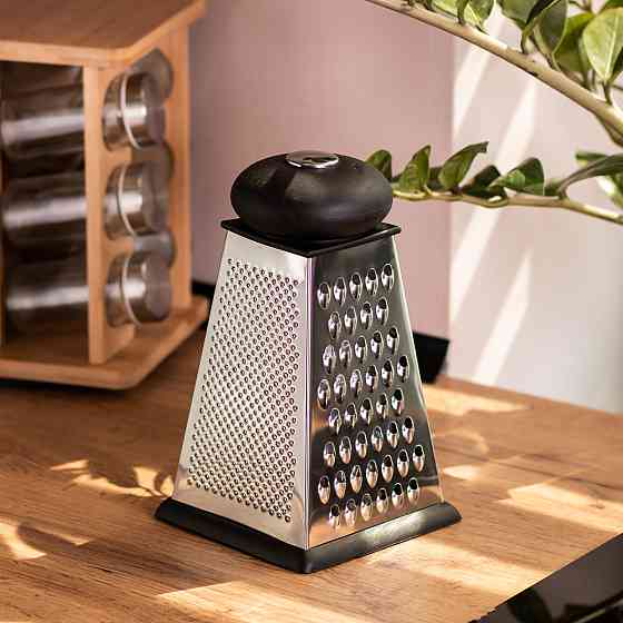 Ding Lanfang Терка ручна чотиристороння 12,5×12,5×21 (см) з нержавіючої сталі HP-8-10 Коломыя