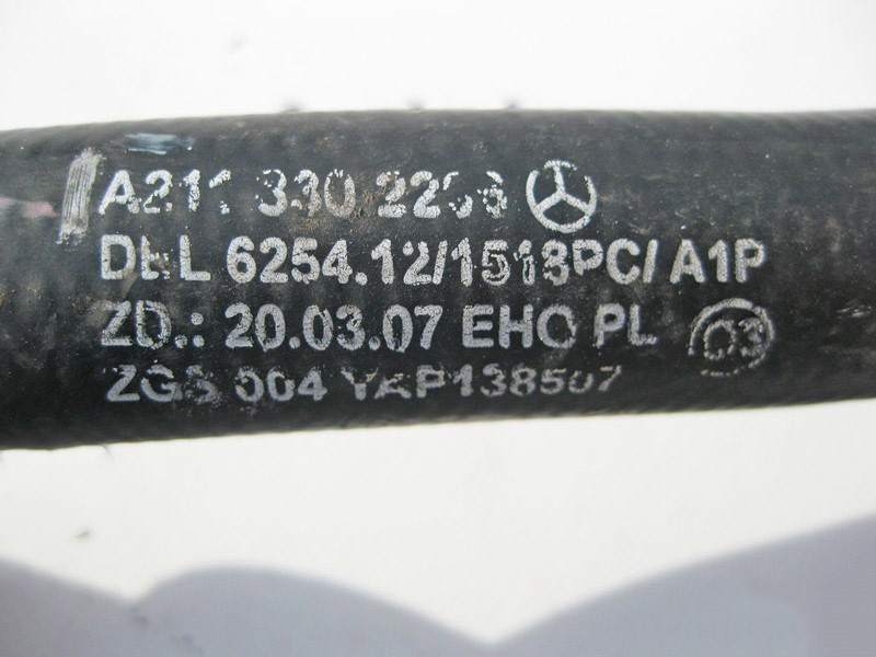 Mercedes-Benz  A2118302296 Шланг обратки ОЖ від клапанів пічки на циркуляційний електронасос E-Class W211 CLS C219 Одеса - фото 3