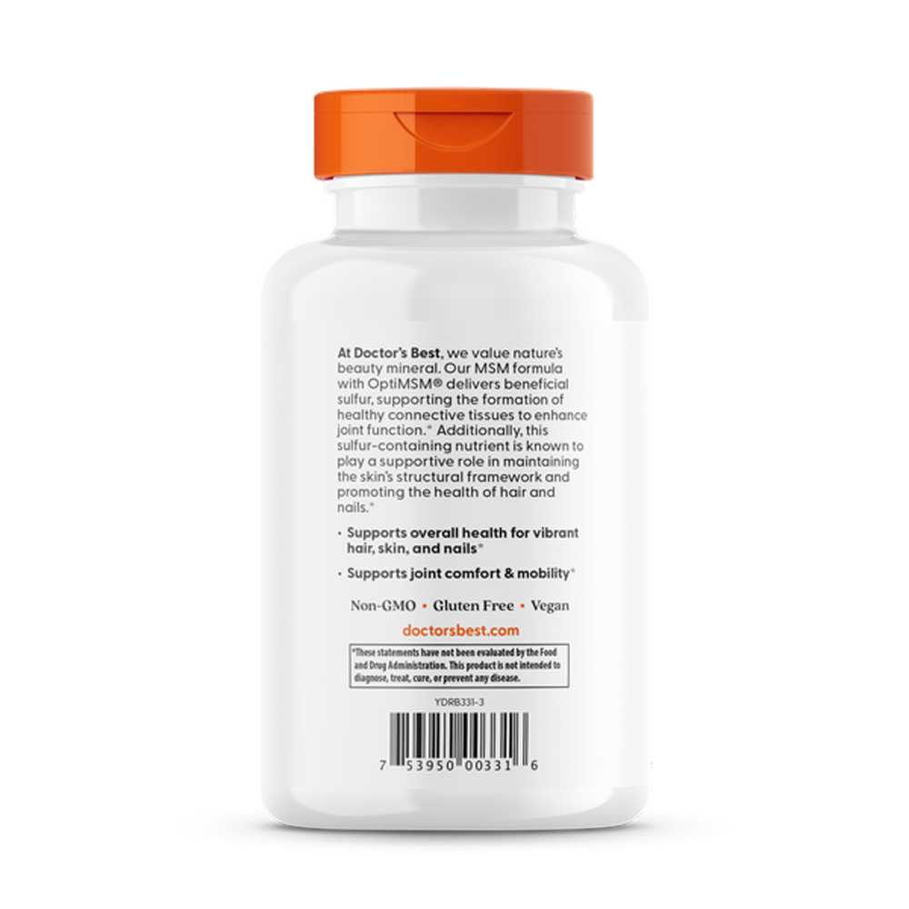 Метилсульфонилметан Doctor's Best MSM with OptiMSM 180 вег капс Киев - изображение 3