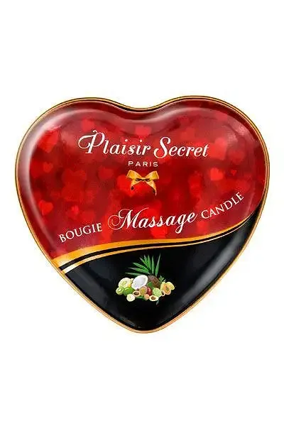 Масажна свічка-серце Plaisirs Secrets Exotic Fruits (35 мл) Львів - фото 2