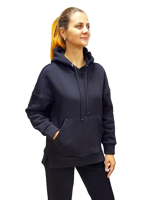 Женская зимняя толстовка на флисе Jasmin,р.М(46). Киев - изображение 5