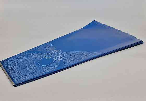 Конусне паковання під квіти h80/18низ/42верх метал синій (100 шт.) візерунок146 (9) (100 шт.) Харків