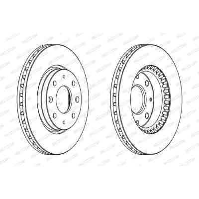 Тормозной диск FERODO DDF1528 Винница