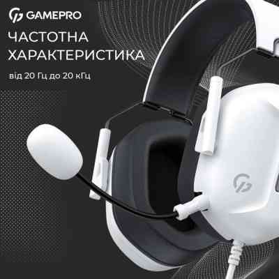 Навушники GamePro Genesis Hunter White (HS1350W) Вінниця