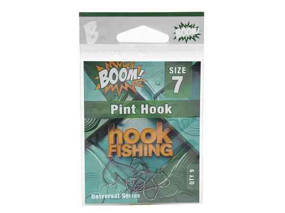 Крючок для мирной рыбы Pint Hook No7 (9 шт/уп) (BN) ТМ BOOM Киев