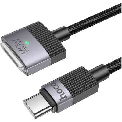 Кабель живлення USB-C to Magsafe 3 1.0m black HOCO (6942007642088) Вінниця