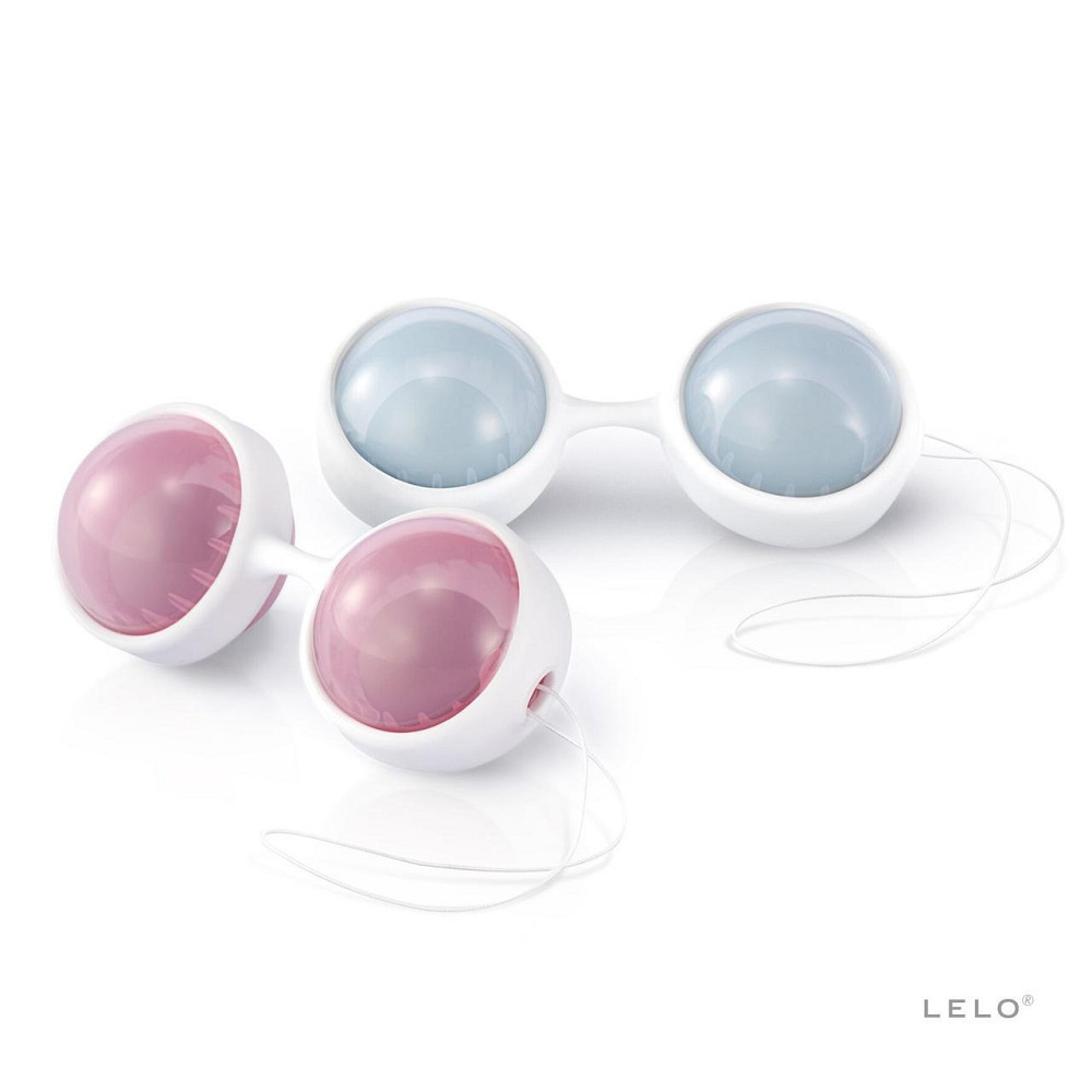 Набір вагінальних кульок LELO Beads, діаметр 3,5 см, змінне навантаження, 2х28 та 2х37 г Sex Aura Київ - фото 1