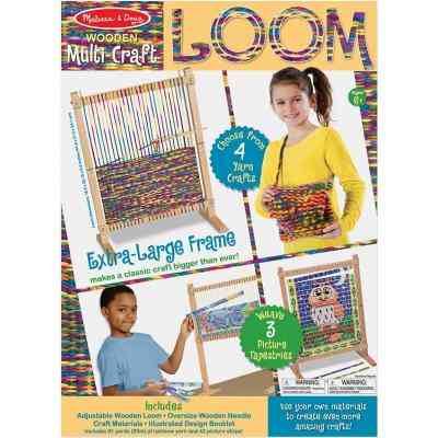 Набор для творчества Melissa&Doug Большой ткацкий станок (MD19381) Винница