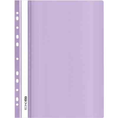 Папка-скоросшиватель Economix А4 с перфорацией, фактура "глянец", лавандовая (E31510-88) Винница