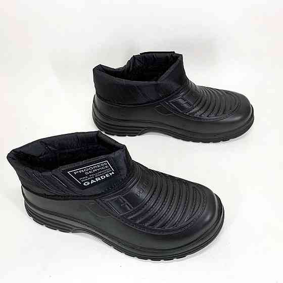 Удобная рабочая обувь для мужчин, Бурки дедушы, Сапоги мужские утепленные короткие SA-43 Львов