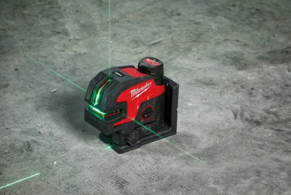 Нівелір лінійно-точковий лазерний акум. MILWAUKEE, M12 CLL4P-301C (+заряд. пристрій.,1акум.Х3Аг, кейс) Одеса - фото 7