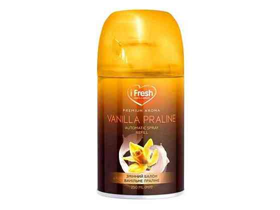 Змінний балон д/осв повітря Premium Vanilla praline 250мл ТМ iFresh   Solmir Київ