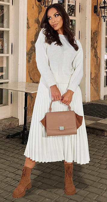 Костюм светр і спідниця (48) Київ - фото 3