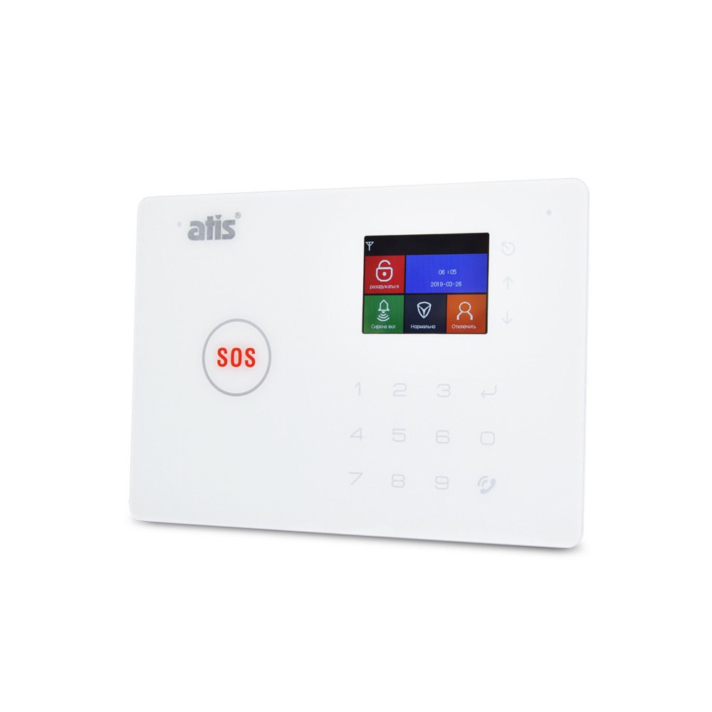 Комплект бездротової GSM і Wi-Fi сигналізації ATIS Kit GSM+WiFi 130T з підтримкою застосунку Tuya Smart Київ - фото 2