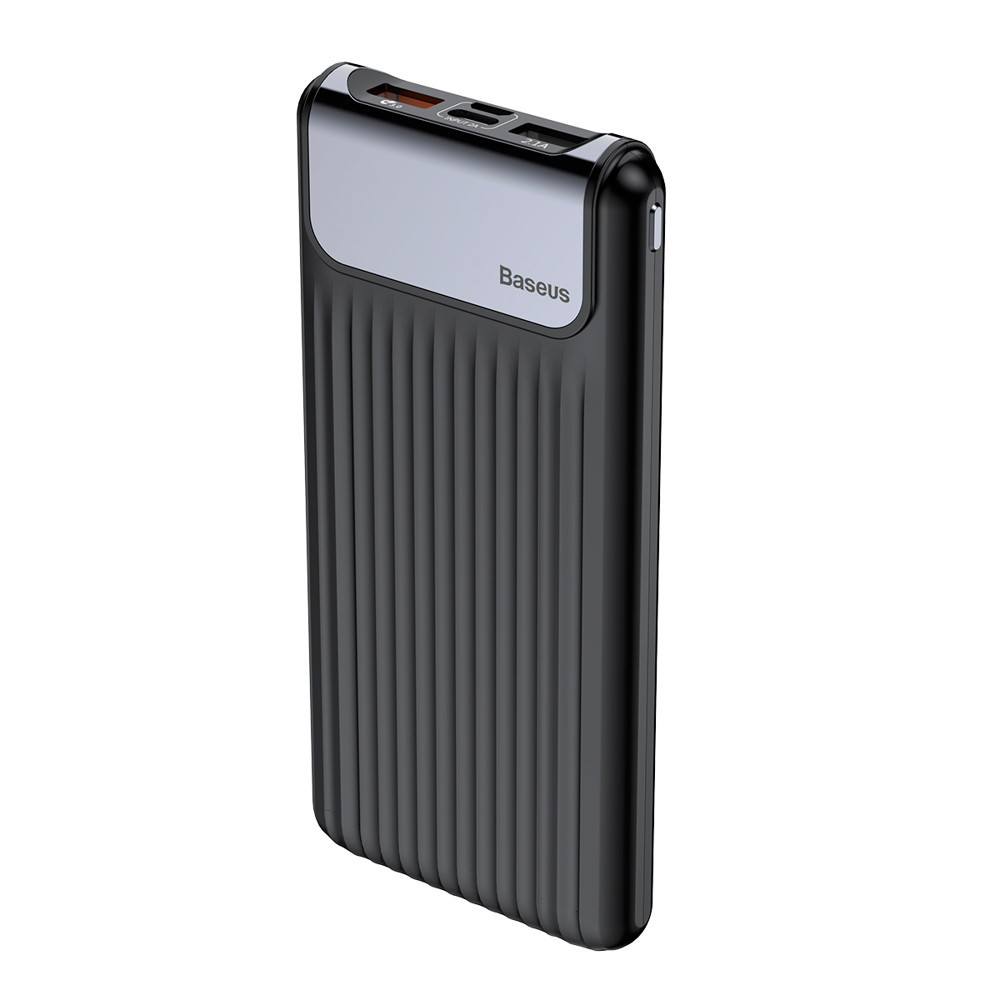 Зарядное устройство Power Bank Baseus Thin Digital Power Bank 10000mAh Black (PPYZ-C01) Киев - изображение 2