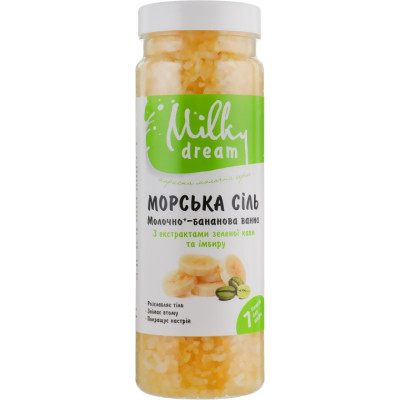 Сіль для ванн Milky Dream Молочно-бананова ванна 700 г (4820205300684) Вінниця - фото 1