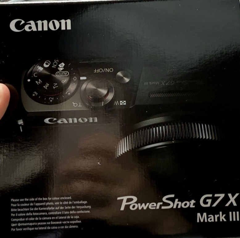 Фотоаппарат Canon PowerShot G7 X Mark III Black Киев - изображение 1