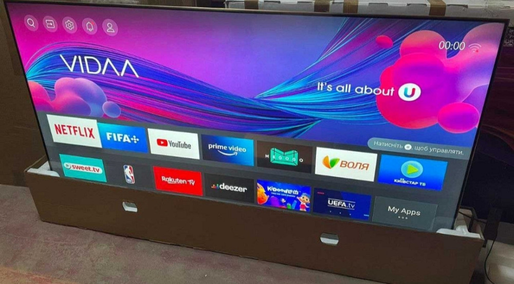 Телевизор Безрамный: 55