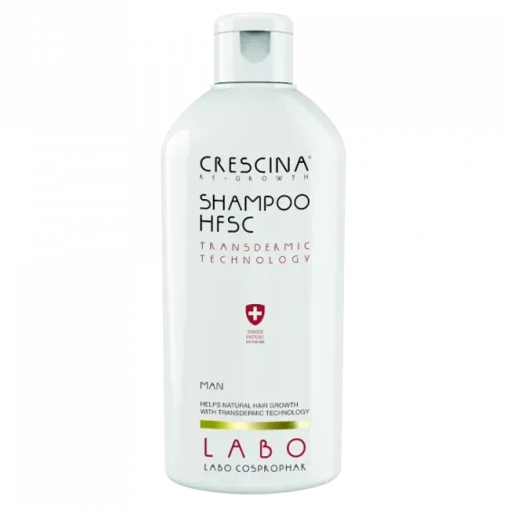 Шампунь для стимуляції росту волосся у чоловіків Transdermic HFSC Shampoo Man Crescina, 200 мл Дніпро