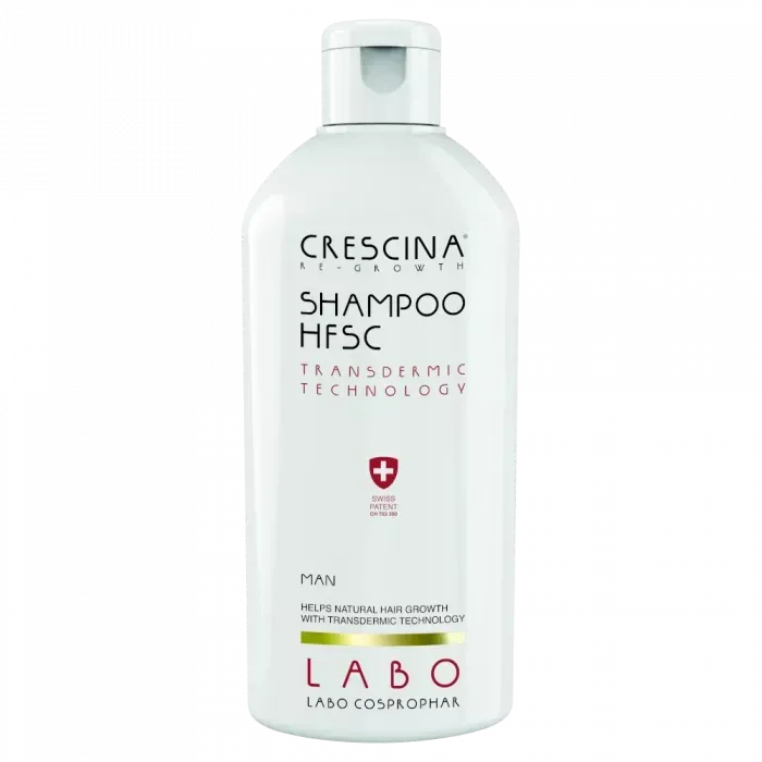 Шампунь для стимуляції росту волосся у чоловіків Transdermic HFSC Shampoo Man Crescina, 200 мл Дніпро - фото 1