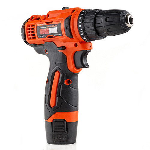 Акумуляторний шурупокрут Rebiner RAD-12LiH (12 В, 1400 об./хв) — Потужний інструмент із гарантією 36 міс Львів - фото 4