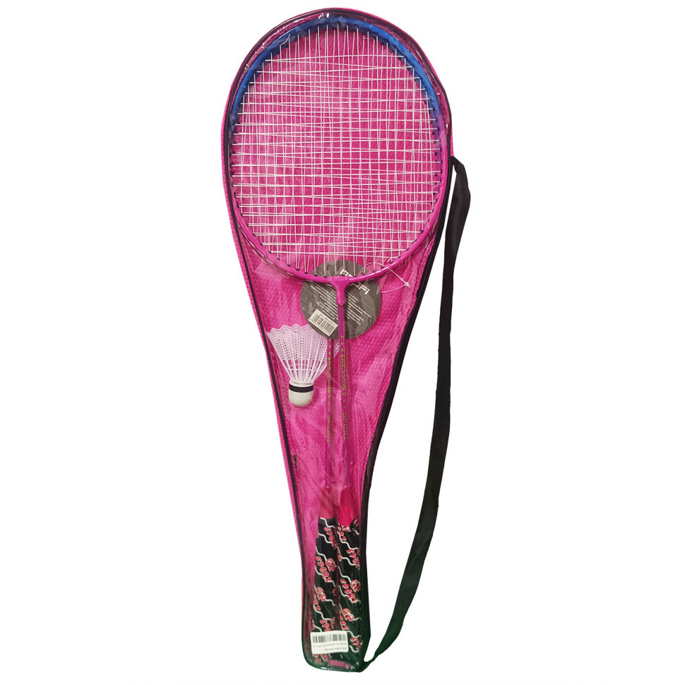 Набір Бадмінтону MS 0757-1(Pink) 2 ракетки, воланчик, в чохлі Вінниця - фото 1