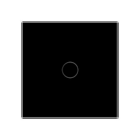 LIVOLO Розумний сенсорний прохідний/перехресний ZigBee вимикач 1 сенсор Livolo чорний скло (VL- Коломыя