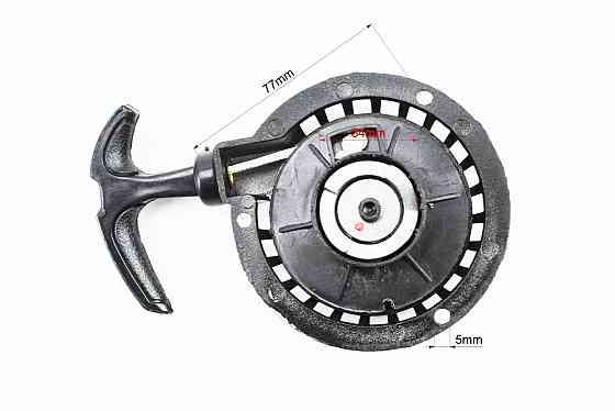 ATV дитячий - Кришка двигуна з ручним стартером в зборі (метал "чорний"), тип. 3 Київ