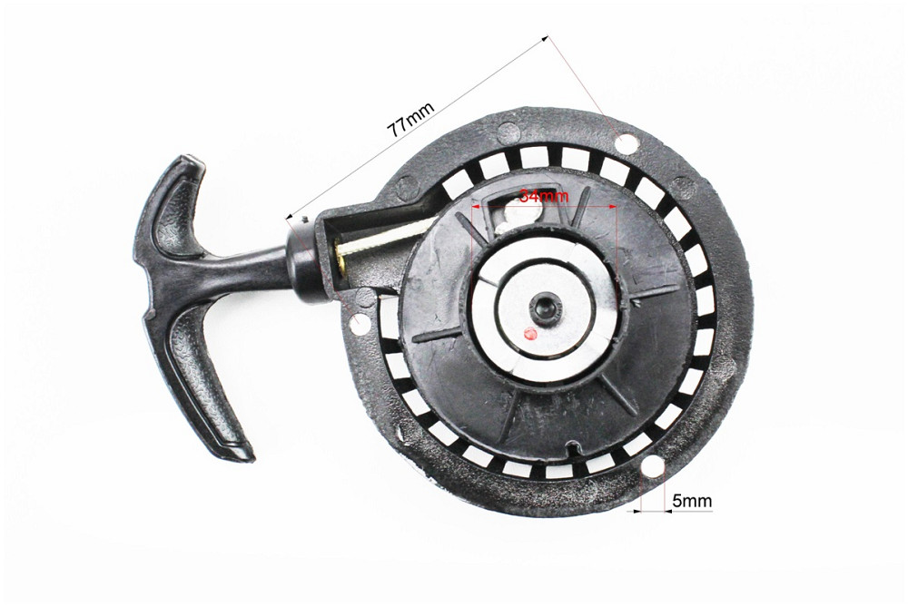 ATV дитячий - Кришка двигуна з ручним стартером в зборі (метал "чорний"), тип. 3 Київ - фото 3