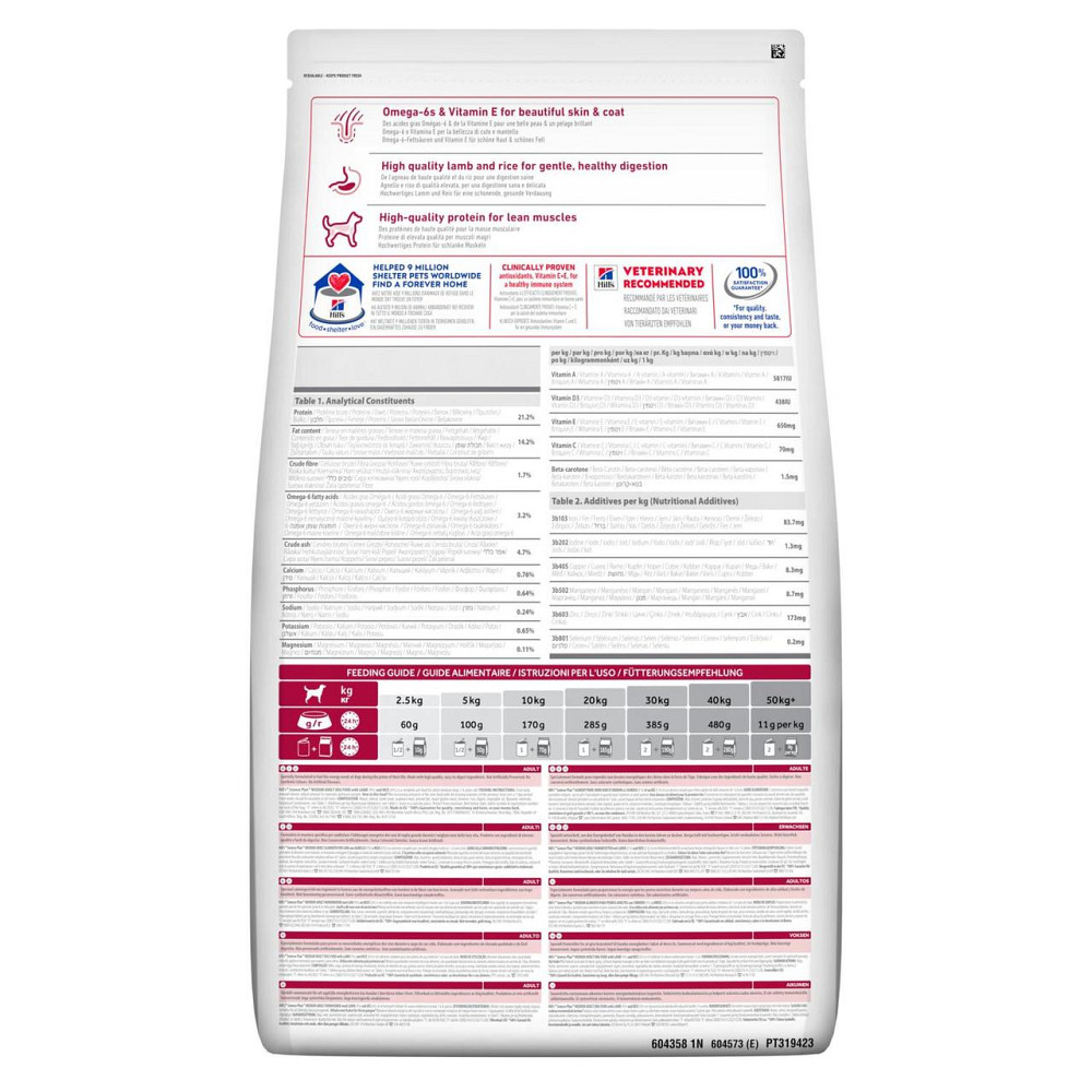 Hills Science Plan Canine Adult Medium Lamb Rice (Хиллс СП Канин для собак средних пород 1-6 лет Ягненок Рис) 14 кг Запорожье - изображение 2