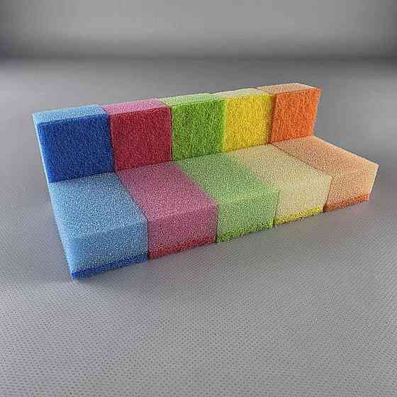 Мочалка для посуду 10 шт (Міні) Одеса (1 пачка) Харків