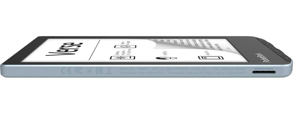 Електронна книжка PocketBook  Verse (PB629) Bright Blue Винница - изображение 5