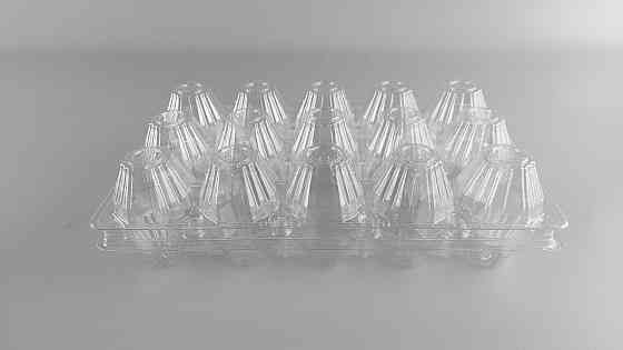 Упаковка для куриных яиц 15 ячеек  (50 шт) Харьков