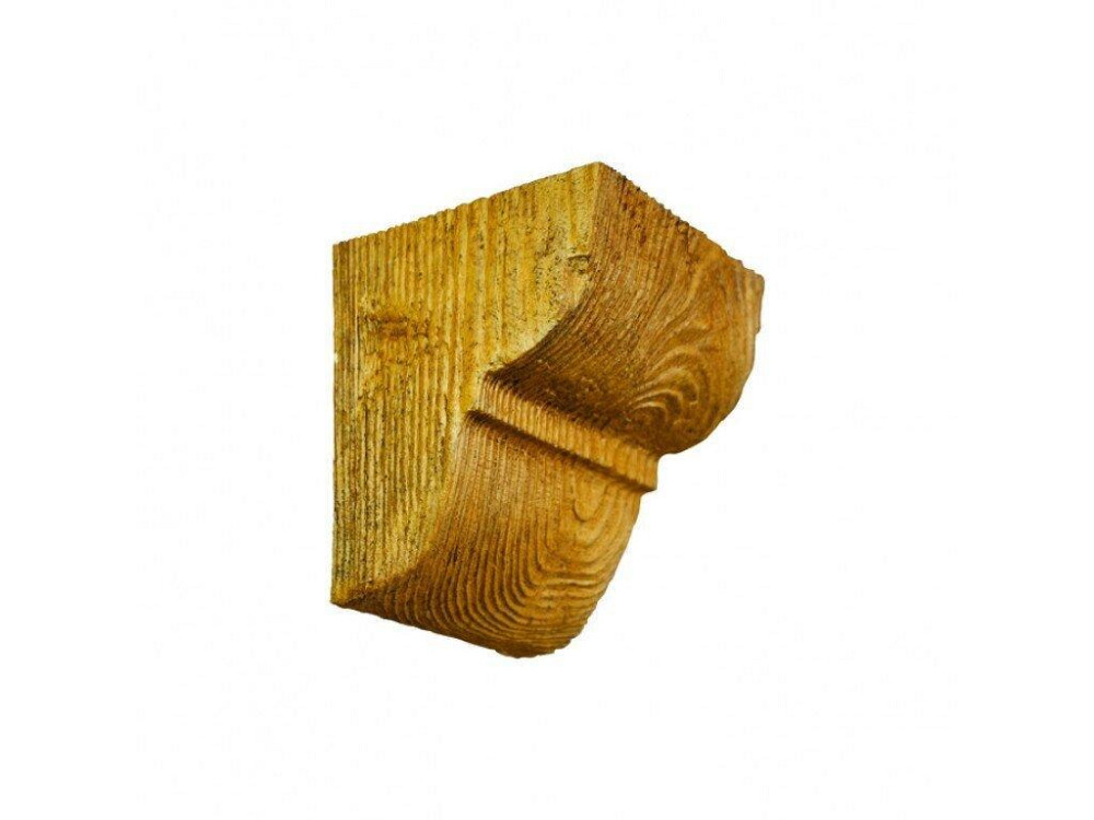 Консоль балки поліуретанової DECOWOOD рустік EQ 016 classic дуб світлий 12х12 Дніпро - фото 1