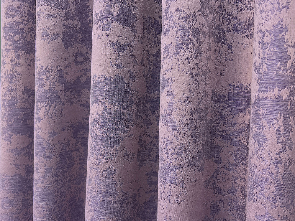 Комплект штор коротких VR-Textil Жаккард Sultan YL № 1764ш Сиреневый 130х170 см 2 шт (35-0442) Киев - изображение 7