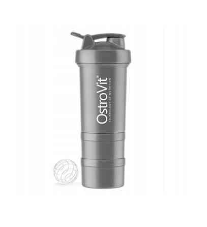 Шейкер OstroVit Shaker Premium 450ml (Gray) Луцьк