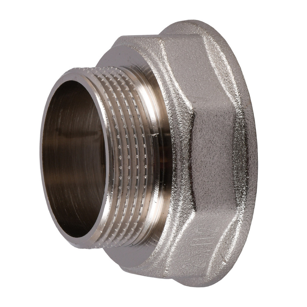 Перехідник редукційний 2″х1 1/2″ВЗ нікельований восьмигранний NK873O OPTIMUM (000031501) Київ - фото 1