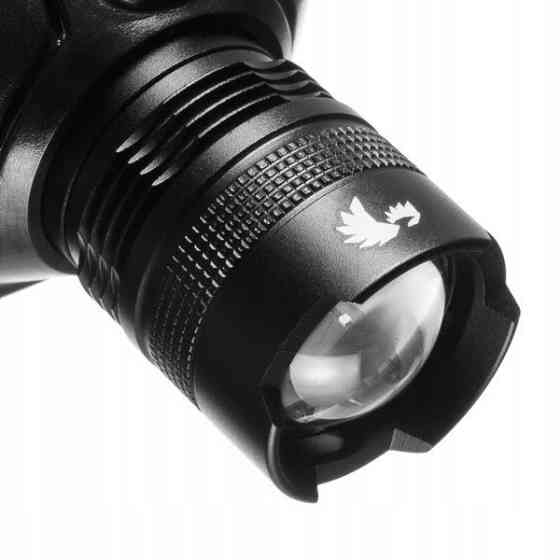Налобний Ліхтар 180 люмен ,3 режими освітлення Mactronic "Falcon Eye Flash" (FHL0032) Black Нововолинськ