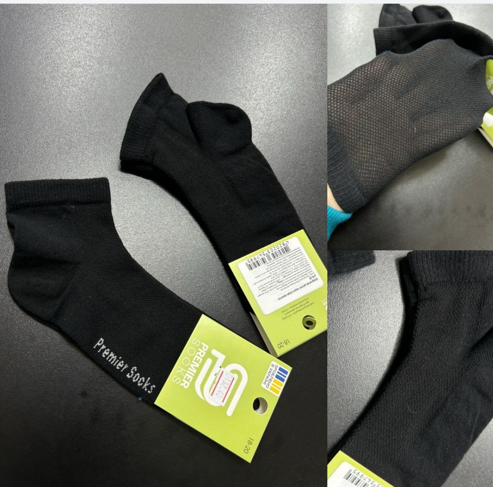 Носки белые для гимнастики,танцев,спорта 14-25см хлопок опт/розница Киев - изображение 3