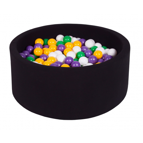 Сухой бассейн Хатка круглый, черный 80 см Киев - изображение 1