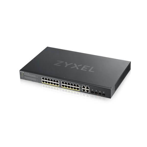 Комутатор ZYXEL GS1920-24HPv2 (GS192024HPV2-EU0101F) (24xGE PoE, 4xGE/SFP, Smart, NebulaFlex, Max PoE 375W) Харків - фото 2