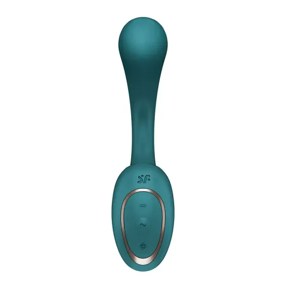 Вагинально-клиторальный вибратор Satisfyer G for Goddess 2 Bottle Green, 2 мотора Львов