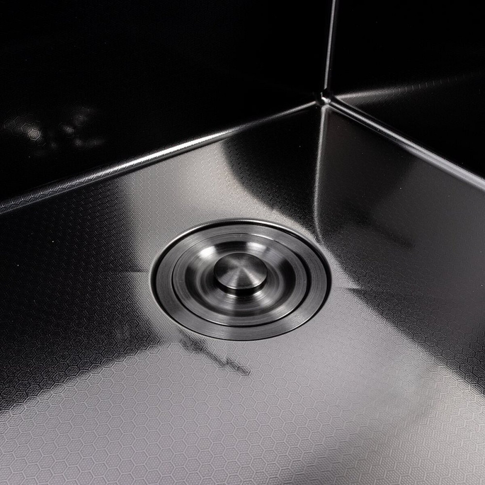 CM 78*50 R DÉCOR Мийка PVD чорна Valeso Handmade (3.0/0.8) Коломыя - изображение 5