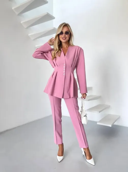 Женский костюм с пиджаком и брюками Одесса - изображение 5